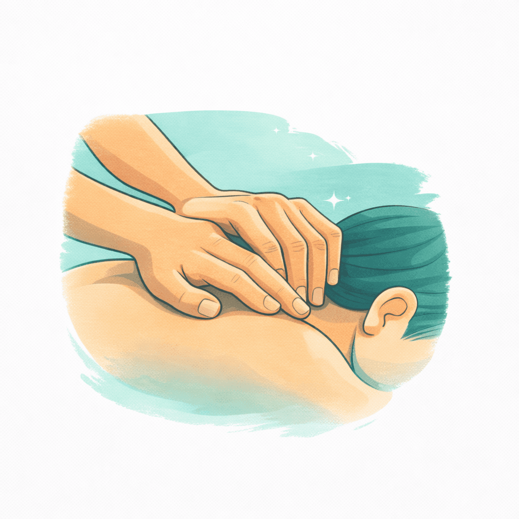 Tui Na massage illustration